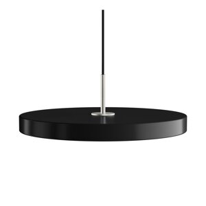 Crna LED viseća svjetiljka s metalnim sjenilom ø 43 cm Asteria Medium – UMAGE