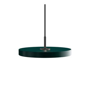 Tamno zelena LED viseća svjetiljka s metalnim sjenilom ø 31 cm Asteria Mini – UMAGE