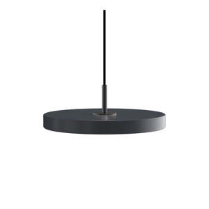 Antracitno siva LED viseća svjetiljka s metalnim sjenilom ø 31 cm Asteria Mini – UMAGE
