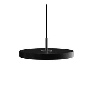 Crna LED viseća svjetiljka s mogućnosti zatamnjivanja s metalnim sjenilom ø 31 cm Asteria Plus Mini – UMAGE