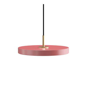 Ružičasta LED viseća svjetiljka s metalnim sjenilom ø 31 cm Asteria Mini – UMAGE