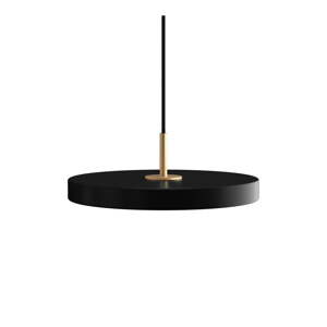 Crna LED viseća svjetiljka s metalnim sjenilom ø 31 cm Asteria Mini – UMAGE