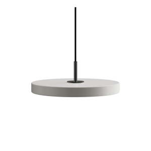 Svijetlo siva LED viseća svjetiljka s metalnim sjenilom ø 31 cm Asteria Mini – UMAGE