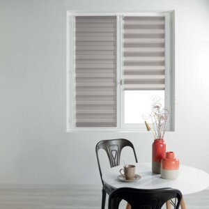 Svjetlo smeđe tekstilne rolete  90x180 cm Daynight – douceur d'intérieur
