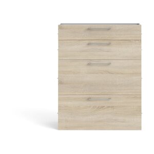 Element - ladice u dekoru hrasta u prirodnoj boji 84x105 cm Prima – Tvilum