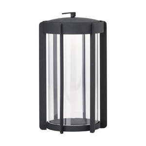Crna LED lanterna s USB (visina 25 cm) Firefly – Zone