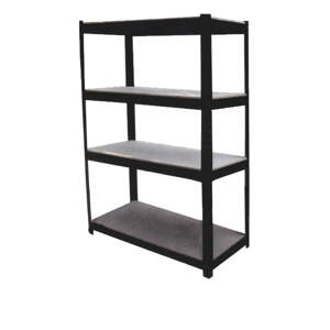 Crni željezni regal za radionicu 90x180 cm – M.A.T. Group