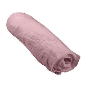 Dječja plahta s gumom za dječji krevetić od muslina 60x120 cm – Bébé Douceur