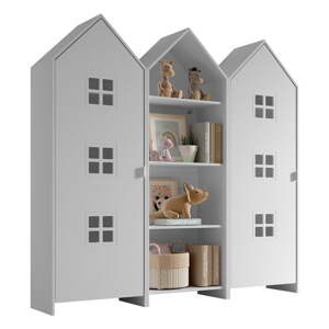 Bijela otvorena dječja garderoba 173x171,5 cm CASAMI BRUGES – Vipack