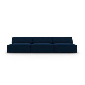 Tamno plava baršunasta sofa 240 cm Jodie – Micadoni Home
