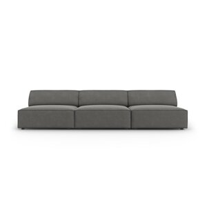 Siva baršunasta sofa 240 cm Jodie – Micadoni Home