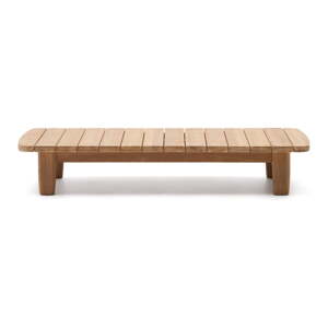 Vrtni stol od masivne tikovine 70x140 cm Tirant – Kave Home