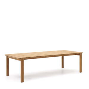 Vrtni stol od masivne tikovine 102x220 cm Icaro – Kave Home