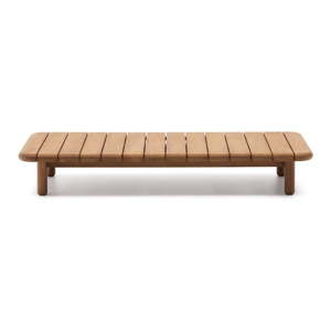 Vrtni stol od masivne tikovine 70x140 cm Turqueta – Kave Home