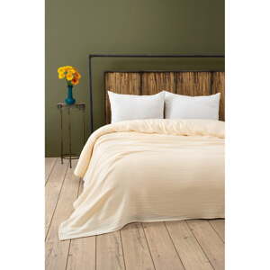 Krem prekrivač od muslina 220x250 cm Muslin – Mijolnir