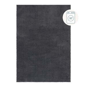 Tamno sivi perivi tepih od recikliranih vlakna 200x290 cm Fluffy – Flair Rugs