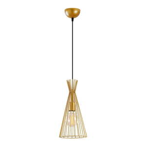 Viseća svjetiljka u zlatnoj boji s metalnim sjenilom ø 20 cm Mezopotamya – Opviq lights
