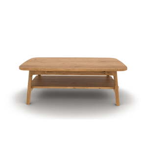 Stolić za kavu od punog hrasta u prirodnoj boji 70x110 cm Twig – The Beds