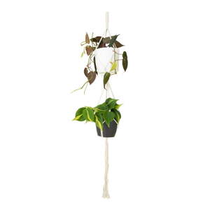 Tekstilni lanac za vješanje tegli za cvijeće ø 10 cm (visina 120 cm) Macramé – Artevasi