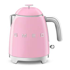 Ružičasto kuhalo za vodu od nehrđajućeg čelika 800 ml Retro Style – SMEG