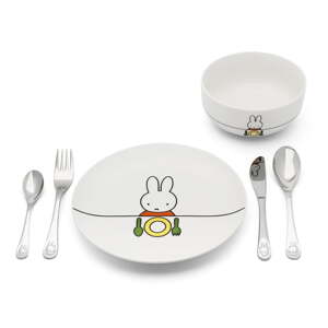 Porculanski dječji set posuđa 6 kom Miffy – Zilverstad