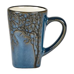 Plave šalice u setu 4 kom za espresso od kamenine 100 ml Hela – Villa Collection