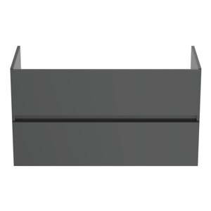 Sivi zidni ormarić za ispod umivaonika 100x55 cm Eurovit+ – Ideal Standard