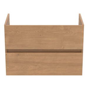 Zidni ormarić za ispod umivaonika u dekoru hrasta u prirodnoj boji 80x55 cm Eurovit+ – Ideal Standard