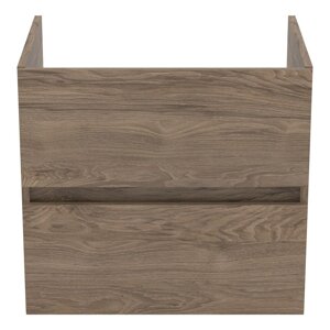Zidni ormarić za ispod umivaonika u dekoru oraha u prirodnoj boji 60x55 cm Eurovit+ – Ideal Standard