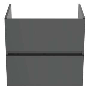 Sivi zidni ormarić za ispod umivaonika 60x55 cm Eurovit+ – Ideal Standard