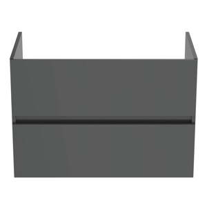 Sivi zidni ormarić za ispod umivaonika 80x55 cm Eurovit+ – Ideal Standard