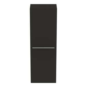 Antracitno sivi visok/zidni kupaonski ormarić 40x120 cm i.Life A – Ideal Standard