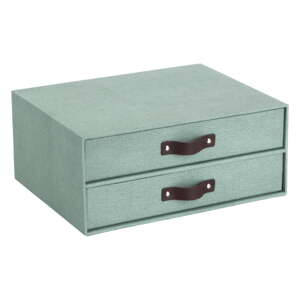 Zeleni kartonski uredski organizator za ladicu Birger Canvas Paper Laminate – Bigso