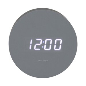 Digitalna budilica ø 9 cm Spry Round – Karlsson