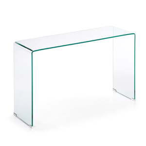 Stakleni pomoćni stol 40x125 cm Burano – Kave Home