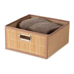 Bambusova kutija za pohranu u prirodnoj boji 31x31x15 cm – Compactor