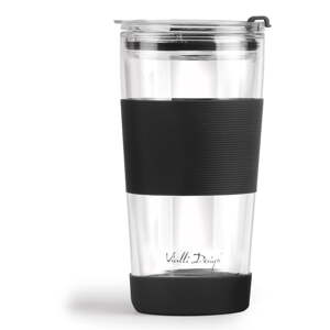 Crna termo šalica 600 ml Fuori – Vialli Design