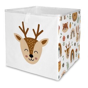 Tekstilni organizator za dječje igračke 32x32x32 cm Little Boho – Butter Kings
