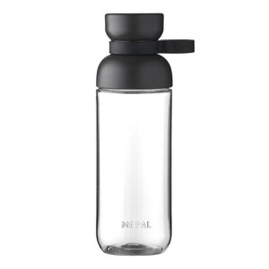 Crna boca za vodu od tritana 500 ml Nordic black – Mepal