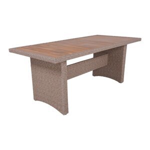 Vrtni stol s pločom stola od bagrema 100x220 cm Braga – Garden Pleasure