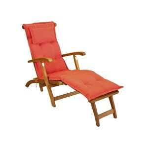 Ciglasti vrtni jastuk za sjedenje za ležaljku 48x175 cm Bristol – Sun Garden