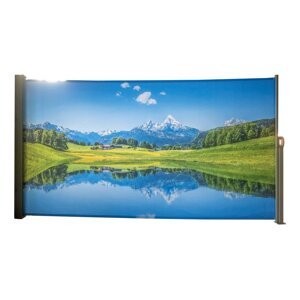 Metalni/tekstilni balkonski zastor 300x160 cm – Garden Pleasure