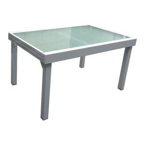 Vrtni stol sa staklenom pločom stola 90x135 cm Lola – Garden Pleasure