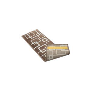 Smeđi set tepiha za stepenice 13 kom 22x73 cm Geometric – Mila Home