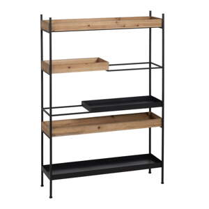 Crni metalni regal 85x130 cm – Ixia