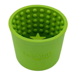 Posuda za lizanje Yoggie Pot Green – LickiMat