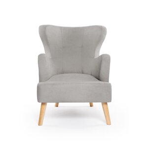 Svijetlo siva wing fotelja Noemye – Bonami Selection