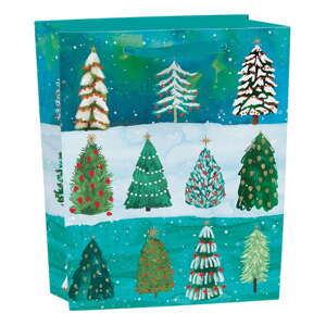 Poklon vrećica s božićnim motivom 25x10 cm Wild Winter Forest – Roger la Borde