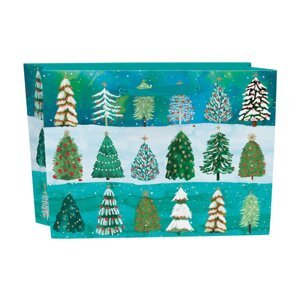 Poklon vrećica s božićnim motivom 35x14,5 cm Wild Winter Forest – Roger la Borde