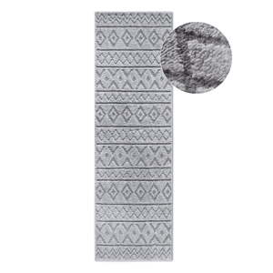 Siva staza 80x240 cm Itinerance Light Grey – Elle Decoration